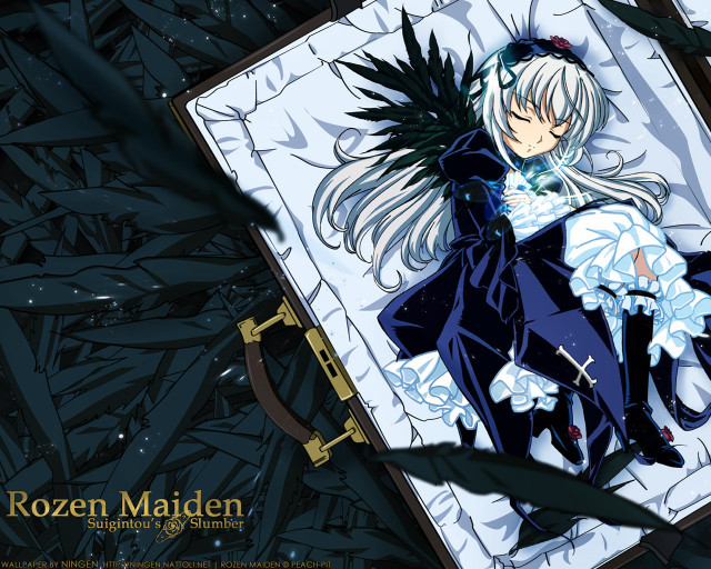 White hair black hair sword free wallpaper - medium preview image