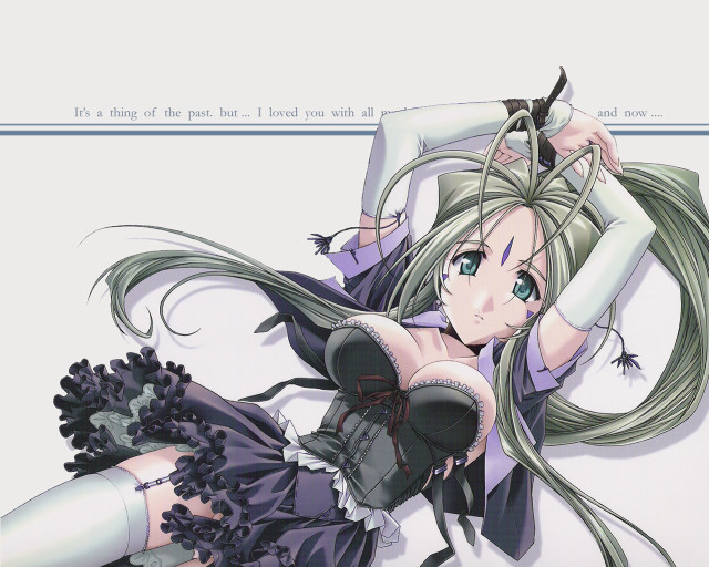 Gothic woman longhair corset dress free wallpaper - medium preview image