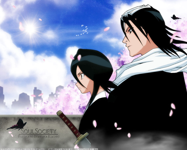 Man woman sky pink flowers free wallpaper - medium preview image