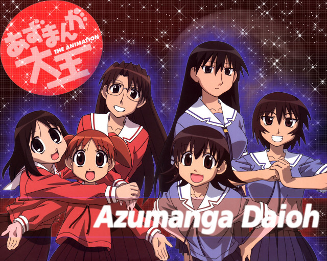 Azumanga dioh album cover fireworks free wallpaper - medium preview image