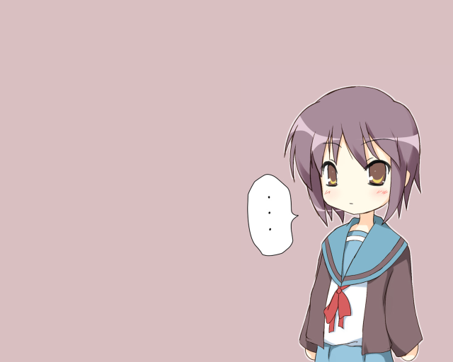 Girl scarf speechbubble pink background free wallpaper - medium preview image