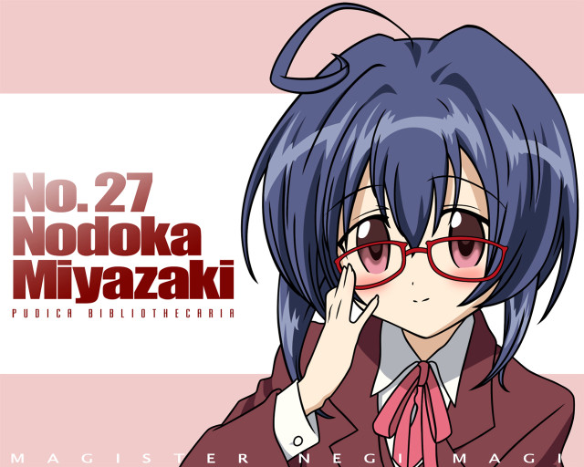 Girl glasses red tie pink free wallpaper - medium preview image