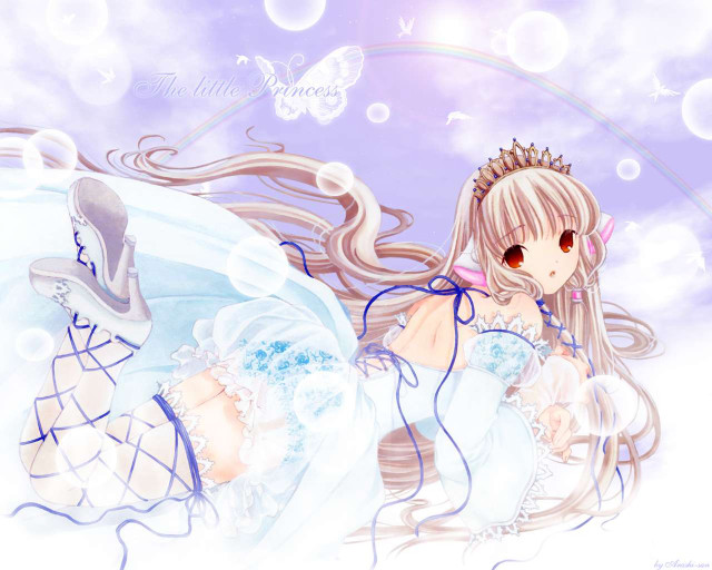 Girl dress tiara fantasy anime free wallpaper - medium preview image