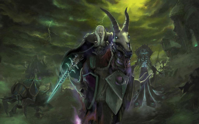 Demon sword demon back painting free wallpaper - medium preview image