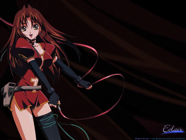 Anime girl long hair sword #3 free wallpaper - medium preview image