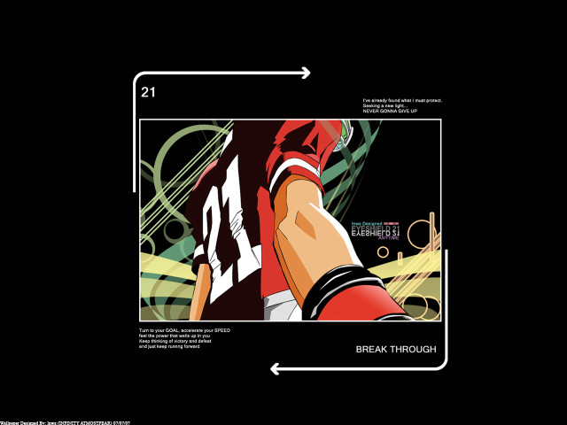 Tennis player comic panel sportswear free wallpaper - medium preview image