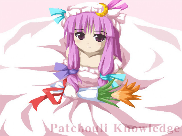 Pink haired girl bed anime free wallpaper - medium preview image