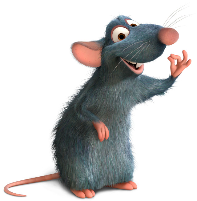 Cartoon mouse waving smiling stand free wallpaper - medium preview image