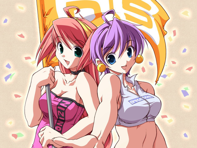 Anime girls banner eizan kikukawa free wallpaper - medium preview image