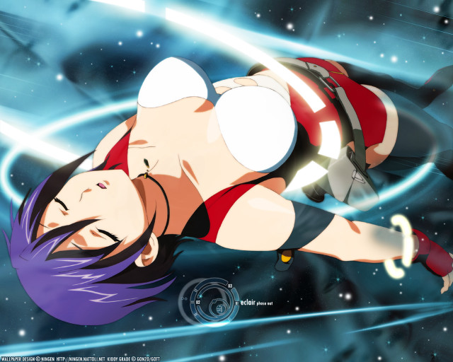 Eve rider astronaut glowing sword free wallpaper - medium preview image
