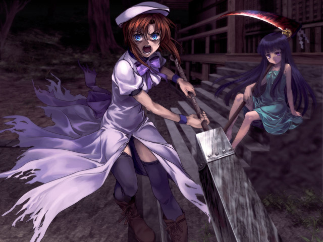 Alice prin 2girls bow hat free wallpaper - medium preview image