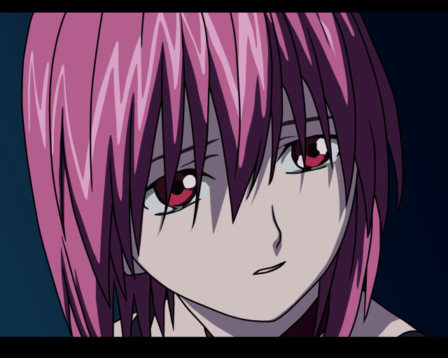 Pink haired girl red eyes #4 free wallpaper - medium preview image