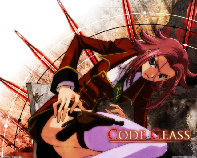 Red haired anna holding bow free wallpaper - medium preview image