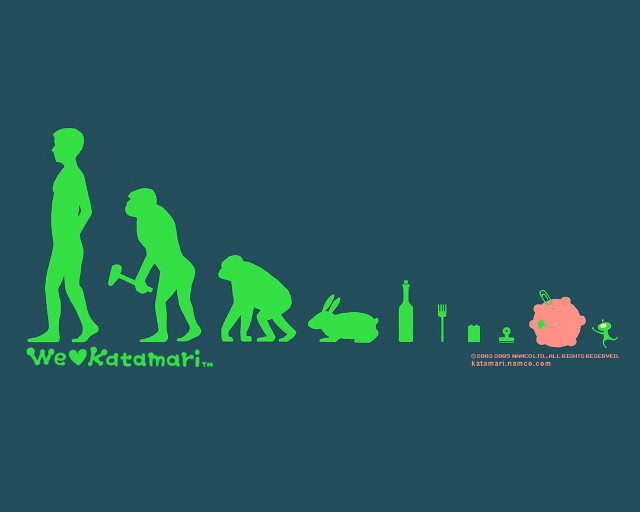 Primitivism silhouette man woman hammer free wallpaper - medium preview image