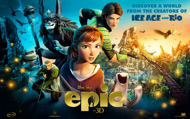 Animated movie poster epic 3d free wallpaper - medium preview image