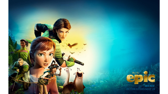 Cartoon movie poster boy girl free wallpaper - medium preview image