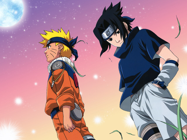 Starry sky naruto hokage moon free wallpaper - medium preview image