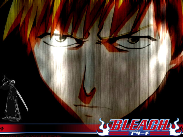 Red haired anime sword baiōken free wallpaper - medium preview image