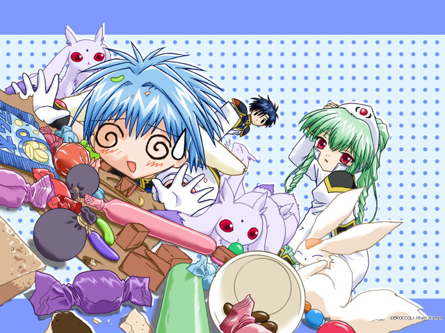 Anime group toyism bunny kyubey free wallpaper - medium preview image