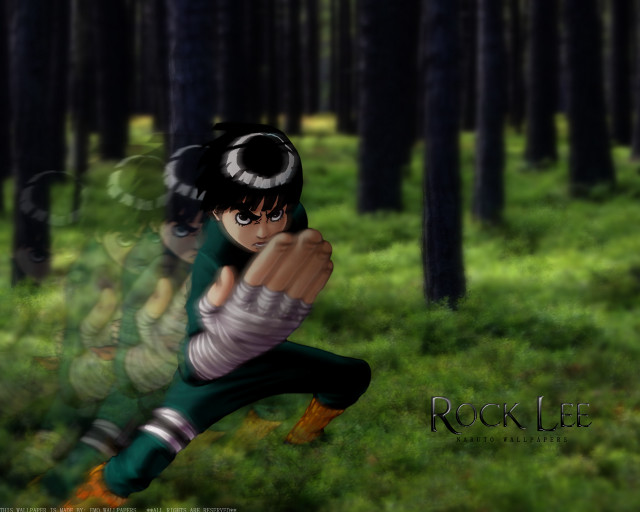 Girl green outdoors pointing forest free wallpaper - medium preview image