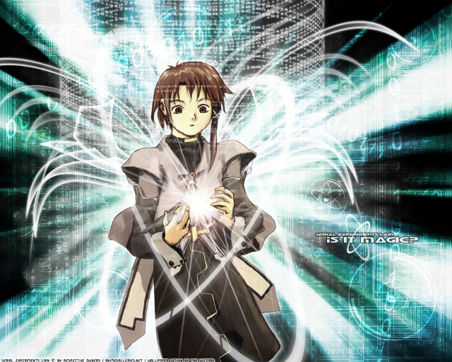 Anime character light blue background free wallpaper - medium preview image