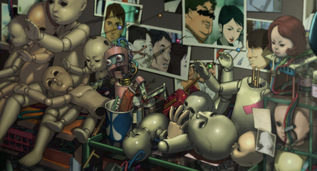 Group people objects room robot free wallpaper - medium preview image