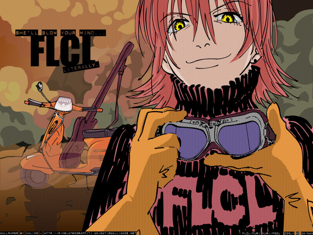 Pinkhair goggles camera motorcycle man free wallpaper - medium preview image