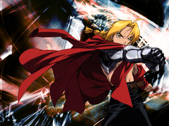 Red cape sword cityscape neogeo free wallpaper - medium preview image