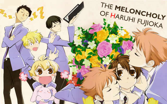 Group people flowers cartoon cellphone free wallpaper for desktop - medium preview image