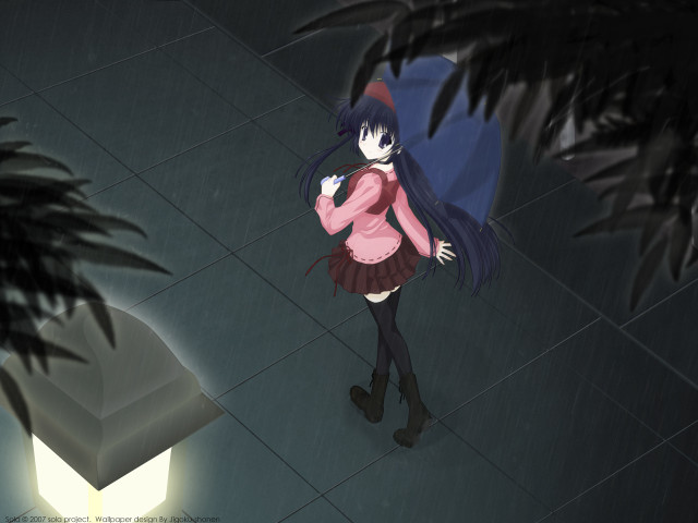 Ayako rain plant bamboo tiles free wallpaper - medium preview image