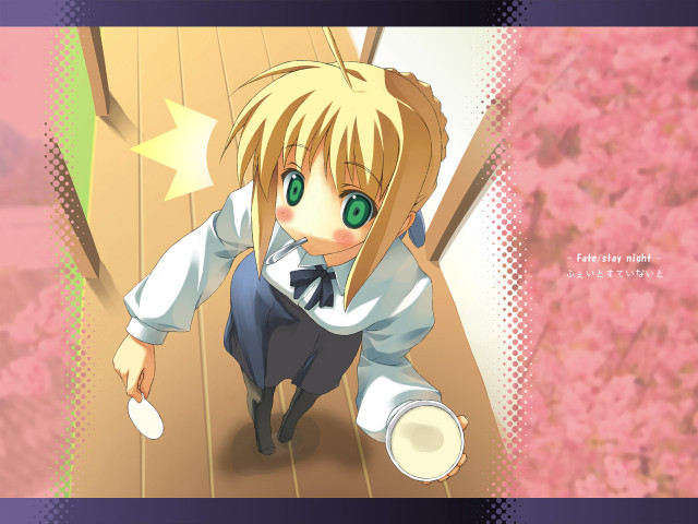 Anime character walking pink background free wallpaper - medium preview image