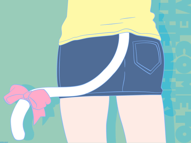 Girl belt bow shorts storybook free wallpaper - medium preview image