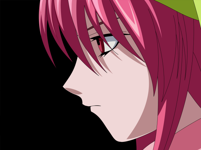 Pink haired girl green eyes #8 free wallpaper - medium preview image