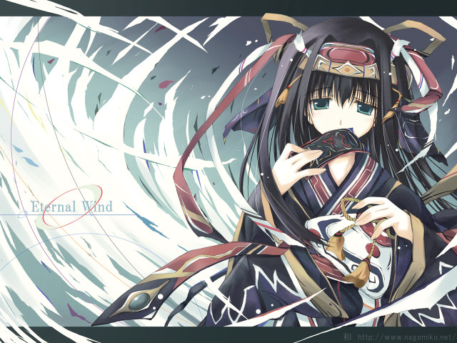 Anime coffee sword waves fantasy free wallpaper - medium preview image