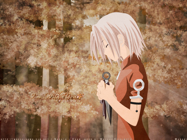 Forest anime sakura autumn pinkhair free wallpaper - medium preview image