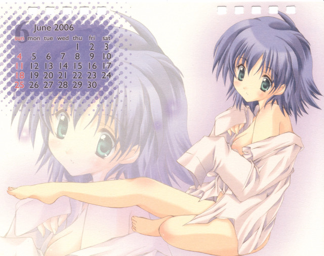 Calendar girl boy june ayako free wallpaper - medium preview image