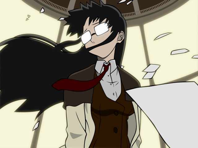 Cartoon bat clock tie glasses free wallpaper - medium preview image