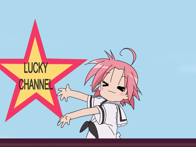 Cartoon star lucky channel ayu free wallpaper - medium preview image