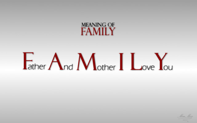 Red white family background photo free wallpaper - medium preview image