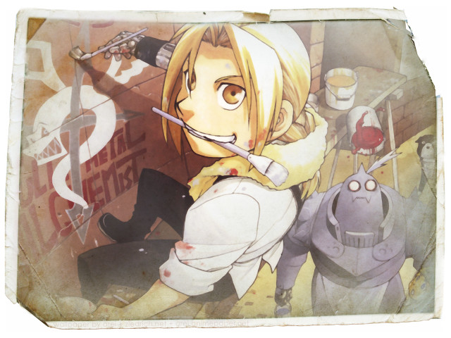Girl knife armor blood smile free wallpaper - medium preview image