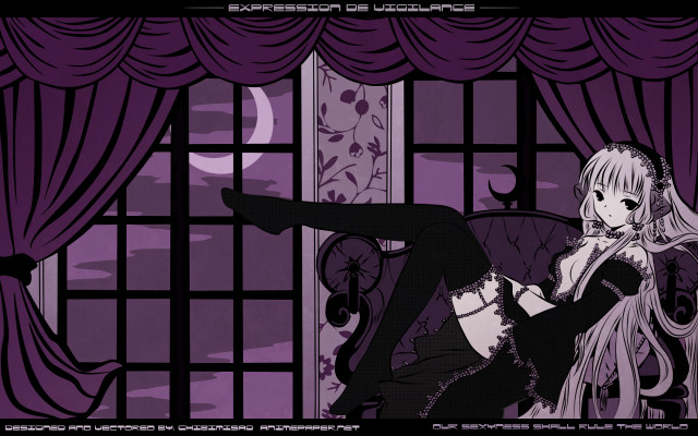 Alice prin gothic cat lolita free wallpaper - medium preview image