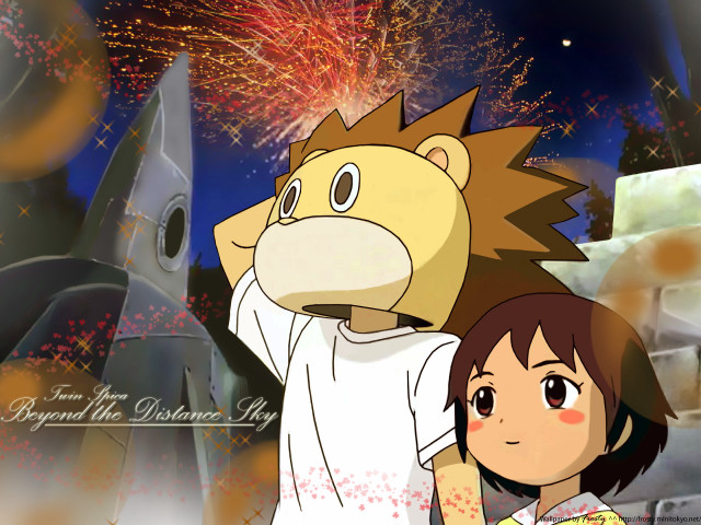 Girl pony fireworks horsehead dino free wallpaper - medium preview image