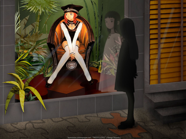 Shadow bamboo flower pot highheels free wallpaper - medium preview image