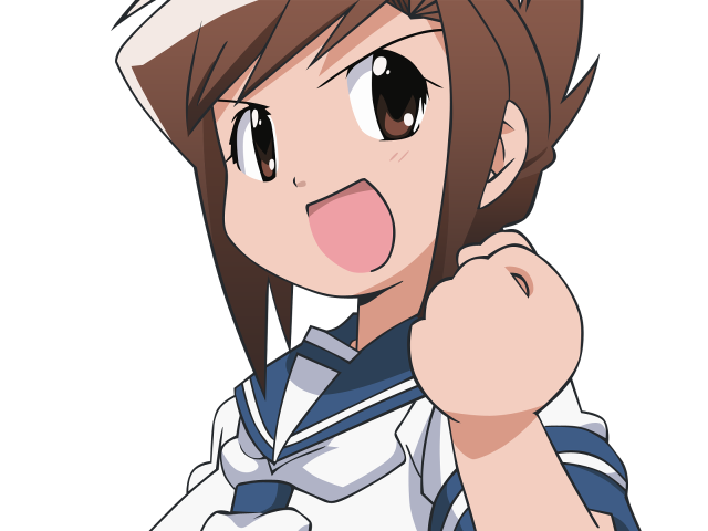 Girl hat tongue smile schooluniform free wallpaper - medium preview image
