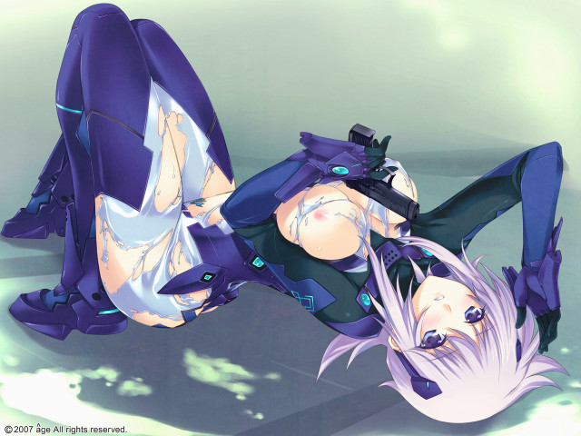 Aguri uchida cartoon magicalgirl purple free wallpaper - medium preview image