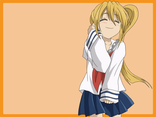 Anime girl sailor outfit ponytail free wallpaper - medium preview image