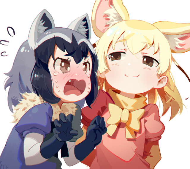 Anime characters mouths open holding #2 free wallpaper - medium preview image