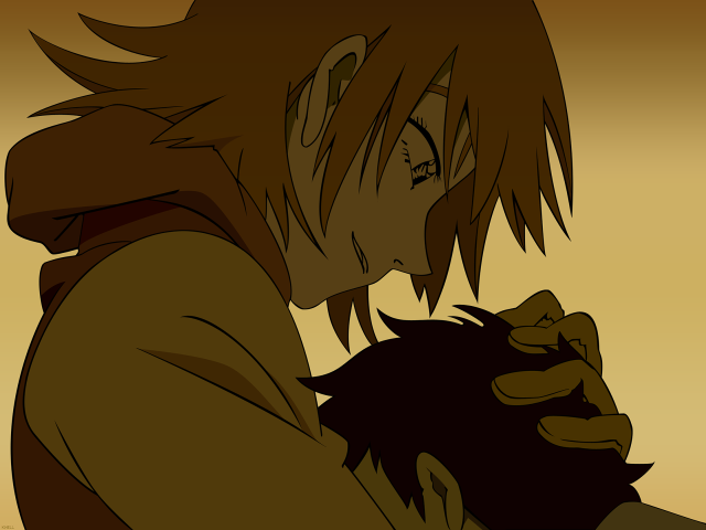 Person cat hands misty sepia free wallpaper - medium preview image