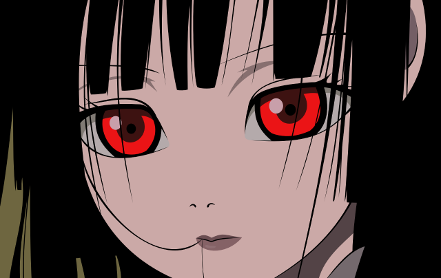Ayako rokkaku red eyes gothic free wallpaper - medium preview image