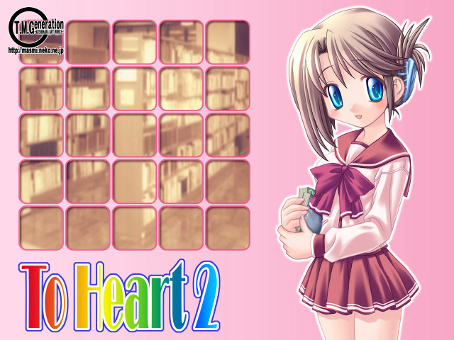 Girl school uniform bow pink free wallpaper - medium preview image